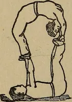 An illustration from How to, a book of tumbling, tricks, pyramids and games; (1899)