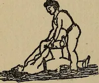 An illustration from How to, a book of tumbling, tricks, pyramids and games; (1899)