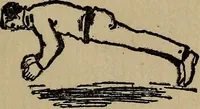 An illustration from How to, a book of tumbling, tricks, pyramids and games; (1899)