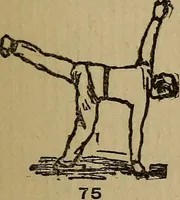 An illustration from How to, a book of tumbling, tricks, pyramids and games; (1899)
