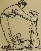 An illustration from How to, a book of tumbling, tricks, pyramids and games; (1899)