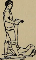 An illustration from How to, a book of tumbling, tricks, pyramids and games; (1899)