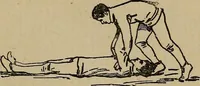 An illustration from How to, a book of tumbling, tricks, pyramids and games; (1899)