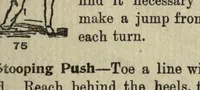 An illustration from How to, a book of tumbling, tricks, pyramids and games; (1899)