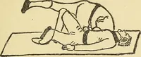 An illustration from How to, a book of tumbling, tricks, pyramids and games; (1899)