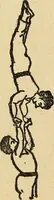 An illustration from How to, a book of tumbling, tricks, pyramids and games; (1899)