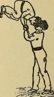An illustration from How to, a book of tumbling, tricks, pyramids and games; (1899)