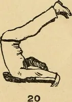 An illustration from How to, a book of tumbling, tricks, pyramids and games; (1899)