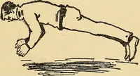 An illustration from How to, a book of tumbling, tricks, pyramids and games; (1899)