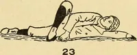 An illustration from How to, a book of tumbling, tricks, pyramids and games; (1899)