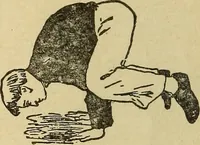 An illustration from How to, a book of tumbling, tricks, pyramids and games; (1899)