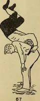 An illustration from How to, a book of tumbling, tricks, pyramids and games; (1899)