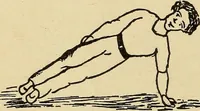 An illustration from How to, a book of tumbling, tricks, pyramids and games; (1899)
