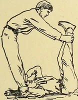 An illustration from How to, a book of tumbling, tricks, pyramids and games; (1899)