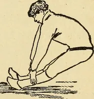 An illustration from How to, a book of tumbling, tricks, pyramids and games; (1899)