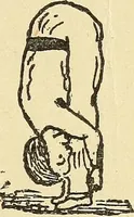 An illustration from How to, a book of tumbling, tricks, pyramids and games; (1899)