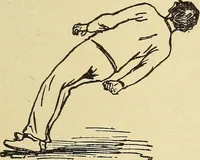An illustration from How to, a book of tumbling, tricks, pyramids and games; (1899)