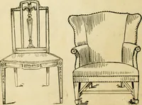 Picture 158 of 247 from How to know period styles in furniture; a brief history of furniture from the days of ancient Egypt to the present time, illustrated with over 300 typical examples and a brief description of each period (1913), leaf 105