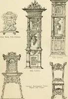 Picture 190 of 247 from How to know period styles in furniture; a brief history of furniture from the days of ancient Egypt to the present time, illustrated with over 300 typical examples and a brief description of each period (1913), leaf 120