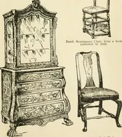 Picture 198 of 247 from How to know period styles in furniture; a brief history of furniture from the days of ancient Egypt to the present time, illustrated with over 300 typical examples and a brief description of each period (1913), leaf 124
