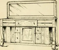 Picture 226 of 247 from How to know period styles in furniture; a brief history of furniture from the days of ancient Egypt to the present time, illustrated with over 300 typical examples and a brief description of each period (1913), leaf 141