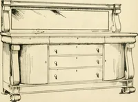 Picture 229 of 247 from How to know period styles in furniture; a brief history of furniture from the days of ancient Egypt to the present time, illustrated with over 300 typical examples and a brief description of each period (1913), leaf 142