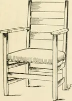 Picture 242 of 247 from How to know period styles in furniture; a brief history of furniture from the days of ancient Egypt to the present time, illustrated with over 300 typical examples and a brief description of each period (1913), leaf 148