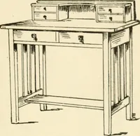 Picture 246 of 247 from How to know period styles in furniture; a brief history of furniture from the days of ancient Egypt to the present time, illustrated with over 300 typical examples and a brief description of each period (1913), leaf 150
