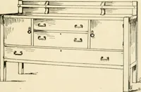 Picture 247 of 247 from How to know period styles in furniture; a brief history of furniture from the days of ancient Egypt to the present time, illustrated with over 300 typical examples and a brief description of each period (1913), leaf 150