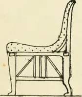 Picture 8 of 247 from How to know period styles in furniture; a brief history of furniture from the days of ancient Egypt to the present time, illustrated with over 300 typical examples and a brief description of each period (1913), leaf 19