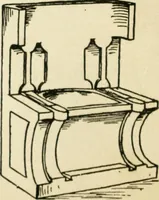 An illustration from How to know period styles in furniture; a brief history of furniture from the days of ancient Egypt to the present time, illustrated with over 300 typical examples and a brief description of each period (1913)