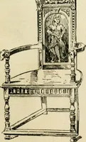 Picture 49 of 247 from How to know period styles in furniture; a brief history of furniture from the days of ancient Egypt to the present time, illustrated with over 300 typical examples and a brief description of each period (1913), leaf 40
