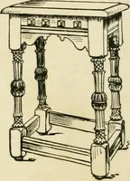 Picture 103 of 247 from How to know period styles in furniture; a brief history of furniture from the days of ancient Egypt to the present time, illustrated with over 300 typical examples and a brief description of each period (1913), leaf 71