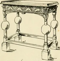 Picture 105 of 247 from How to know period styles in furniture; a brief history of furniture from the days of ancient Egypt to the present time, illustrated with over 300 typical examples and a brief description of each period (1913), leaf 72