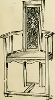 Picture 106 of 247 from How to know period styles in furniture; a brief history of furniture from the days of ancient Egypt to the present time, illustrated with over 300 typical examples and a brief description of each period (1913), leaf 72