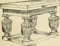 Picture 108 of 247 from How to know period styles in furniture; a brief history of furniture from the days of ancient Egypt to the present time, illustrated with over 300 typical examples and a brief description of each period (1913), leaf 74