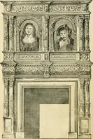 An illustration from How to know period styles in furniture; a brief history of furniture from the days of ancient Egypt to the present time, illustrated with over 300 typical examples and a brief description of each period (1913)