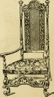 An illustration from How to know period styles in furniture; a brief history of furniture from the days of ancient Egypt to the present time, illustrated with over 300 typical examples and a brief description of each period (1913)