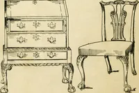 Picture 149 of 247 from How to know period styles in furniture; a brief history of furniture from the days of ancient Egypt to the present time, illustrated with over 300 typical examples and a brief description of each period (1913), leaf 99