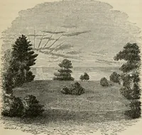 An illustration from How to lay out a garden : intended as a general guide in choosing, forming, or improving an estate, (from a quarter of an acre to a hundred acres in extent) with reference to both design and execution (1860)
