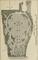An illustration from How to lay out a garden : intended as a general guide in choosing, forming, or improving an estate, (from a quarter of an acre to a hundred acres in extent) with reference to both design and execution (1860)