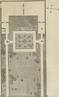 An illustration from How to lay out a garden : intended as a general guide in choosing, forming, or improving an estate, (from a quarter of an acre to a hundred acres in extent) with reference to both design and execution (1860)