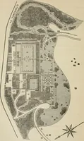 An illustration from How to lay out a garden : intended as a general guide in choosing, forming, or improving an estate, (from a quarter of an acre to a hundred acres in extent) with reference to both design and execution (1860)