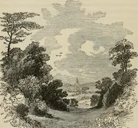 An illustration from How to lay out a garden : intended as a general guide in choosing, forming, or improving an estate, (from a quarter of an acre to a hundred acres in extent) with reference to both design and execution (1860)