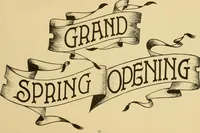 An illustration from How to make effective show-cards, off hand card writing and pen lettering by a new and simple method with fifty-six original cuts; (1898)