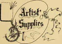 An illustration from How to make effective show-cards, off hand card writing and pen lettering by a new and simple method with fifty-six original cuts; (1898)