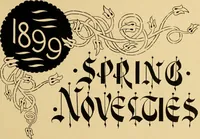 Picture 24 of 30 from How to make effective show-cards, off hand card writing and pen lettering by a new and simple method with fifty-six original cuts; (1898), leaf 114