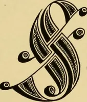 An illustration from How to make effective show-cards, off hand card writing and pen lettering by a new and simple method with fifty-six original cuts; (1898)