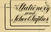 An illustration from How to make effective show-cards, off hand card writing and pen lettering by a new and simple method with fifty-six original cuts; (1898)