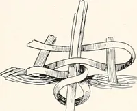 An illustration from How to make Indian and other baskets (1903)